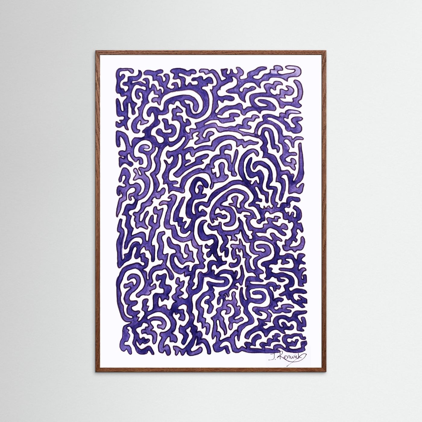 Journey of Imperfections, violet - no. 933