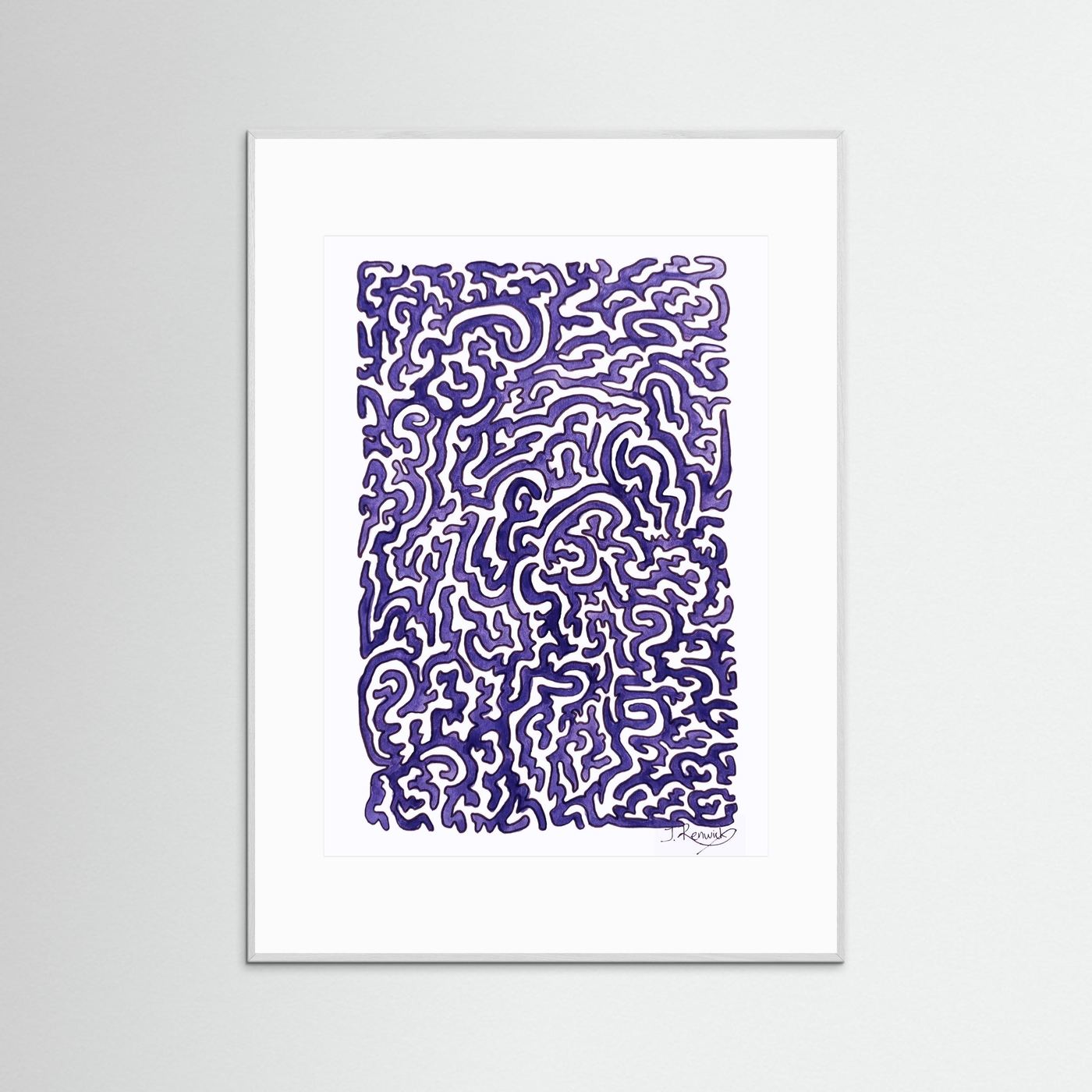 Journey of Imperfections, violet - no. 933