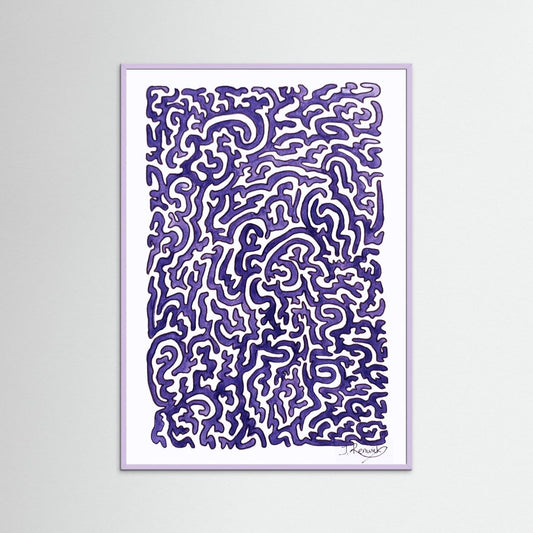 Journey of Imperfections, violet - no. 933