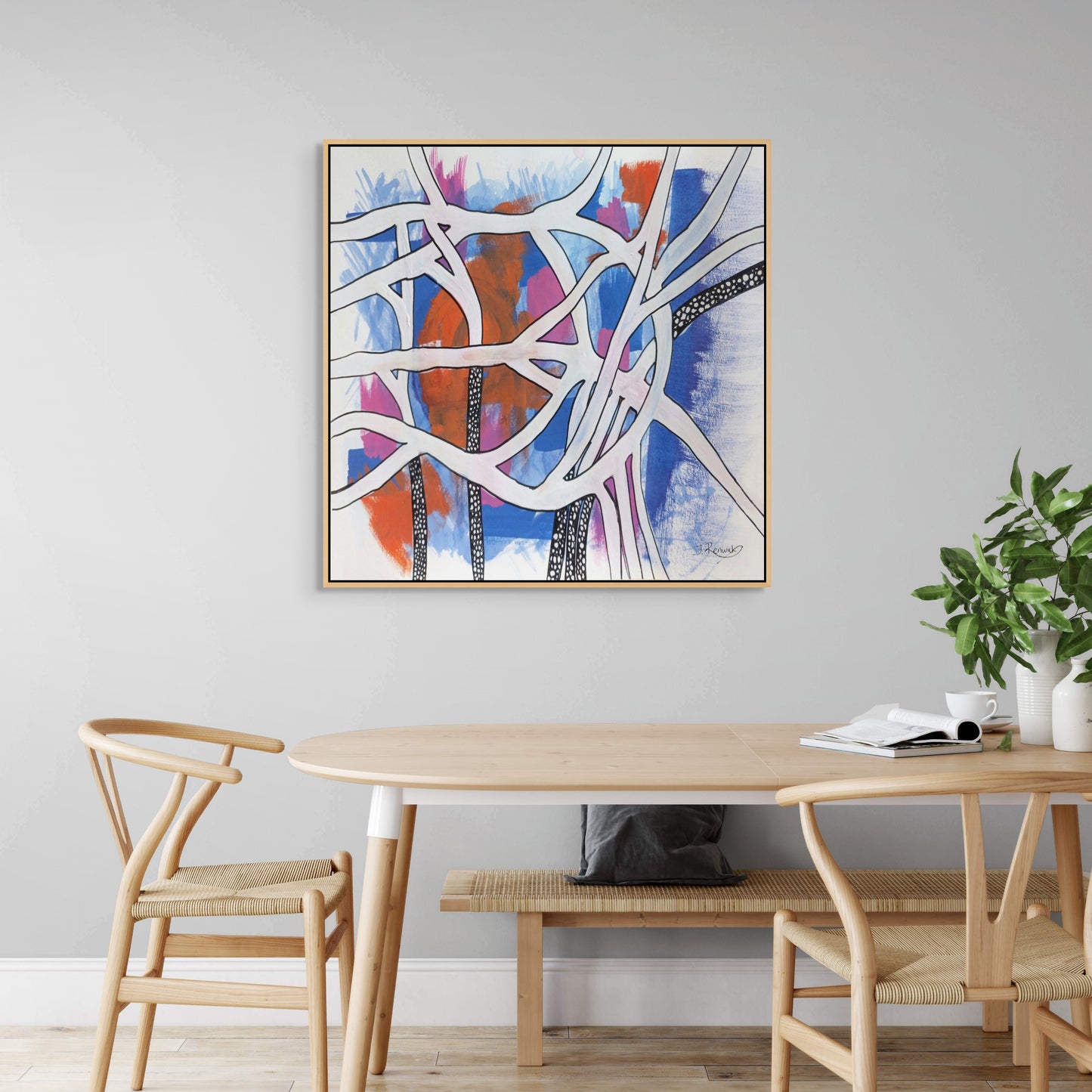 Canvas Print: Paraesthesia Plexus Ceruicis