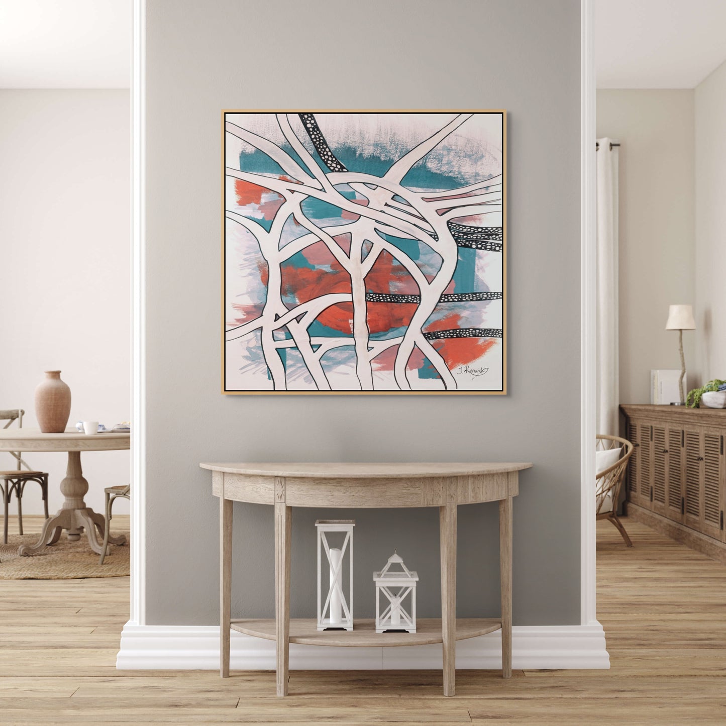 Canvas Print: Dysaesthesia Plexus Ceruicis