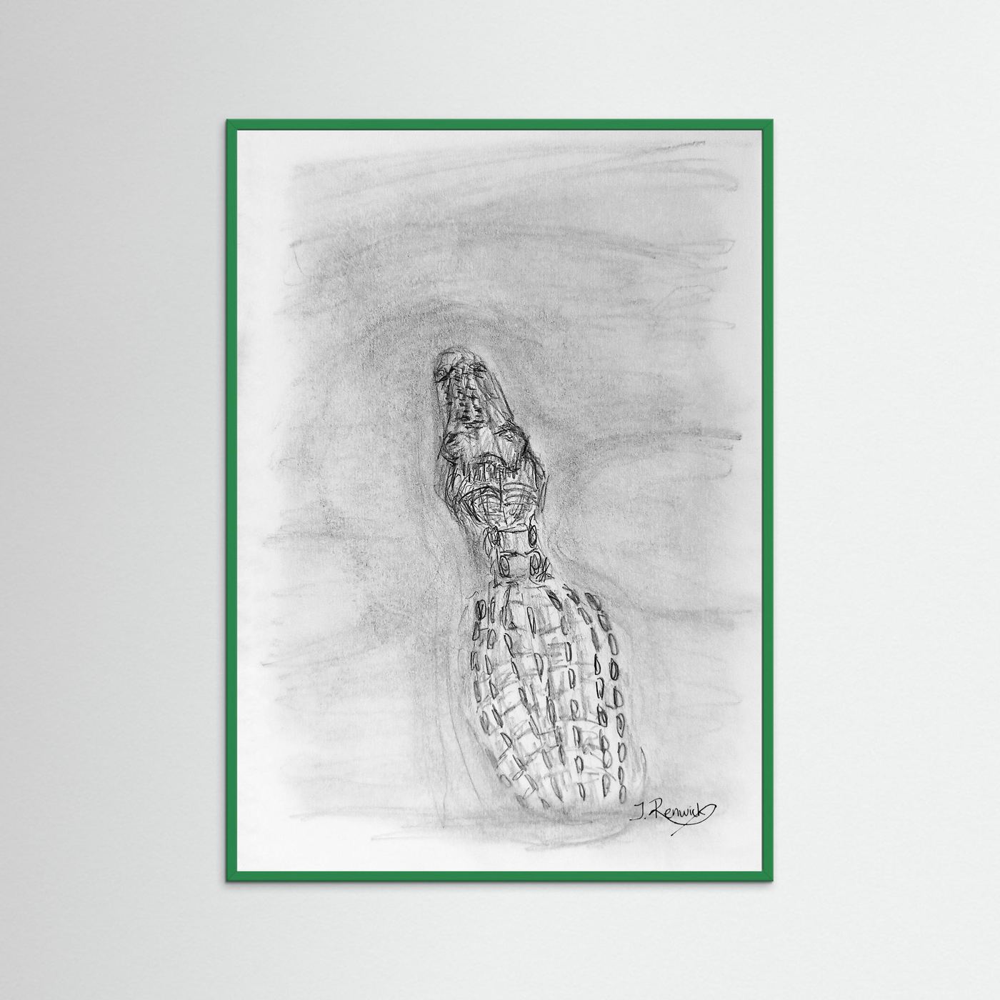 Saltwater crocodile - no. 610