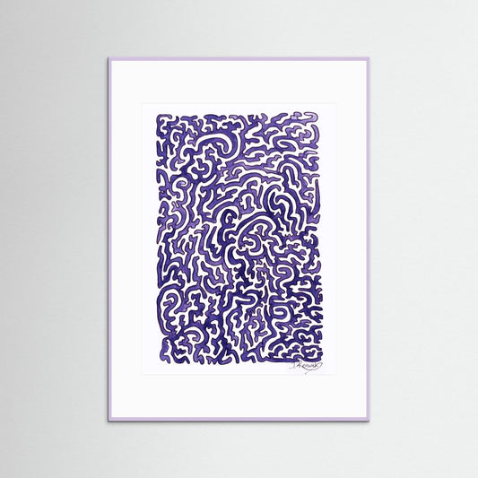 Journey of Imperfections, violet - no. 933 