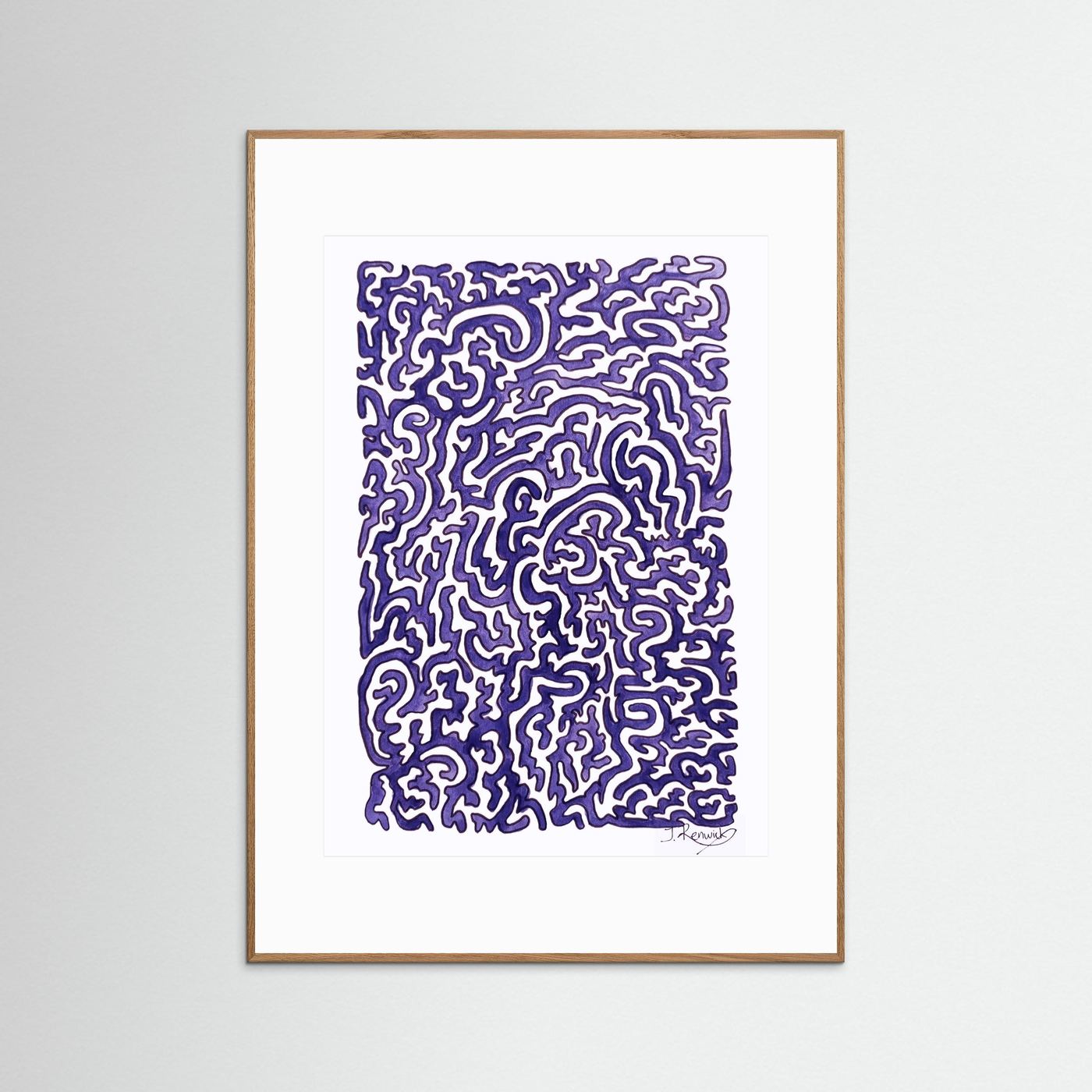 Journey of Imperfections, violet - no. 933 