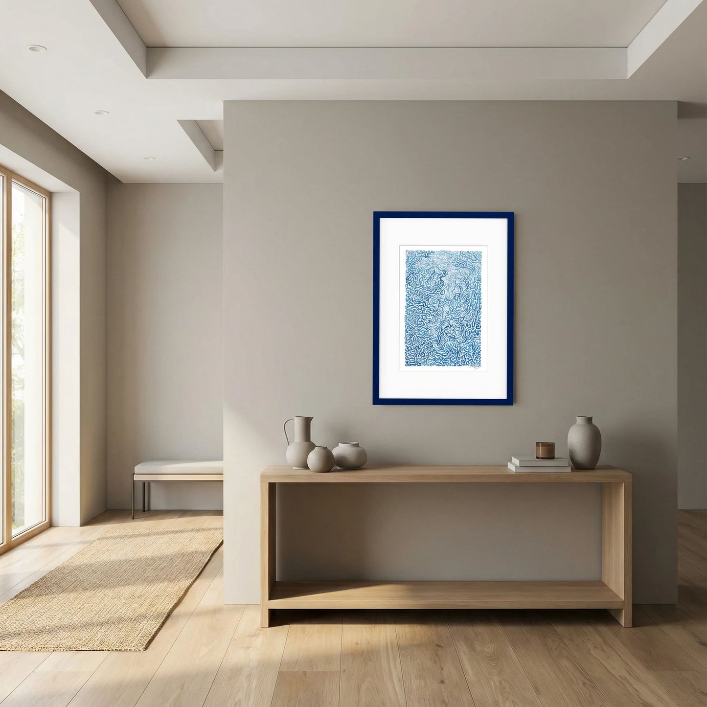 Journey of Imperfections, blue lichen - no. 920
