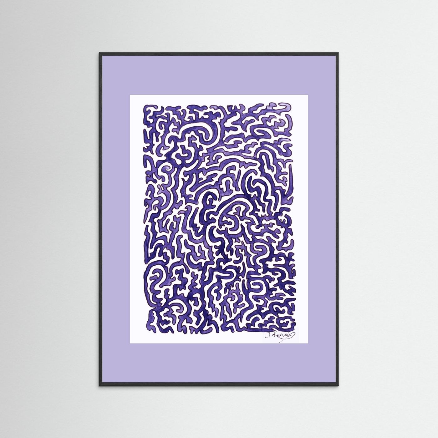 Journey of Imperfections, violet - no. 933 