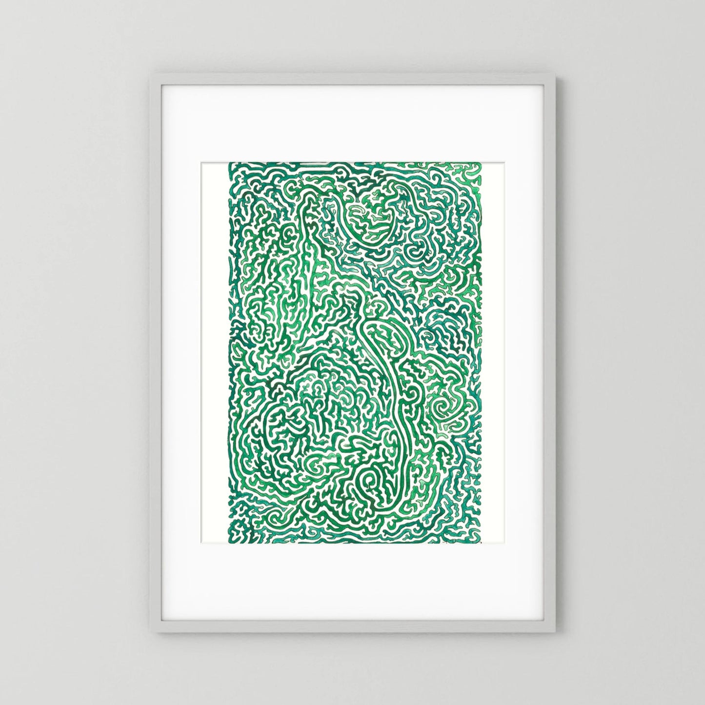 Journey of Imperfections - green moss
