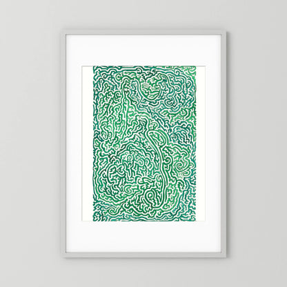 Journey of Imperfections - green moss