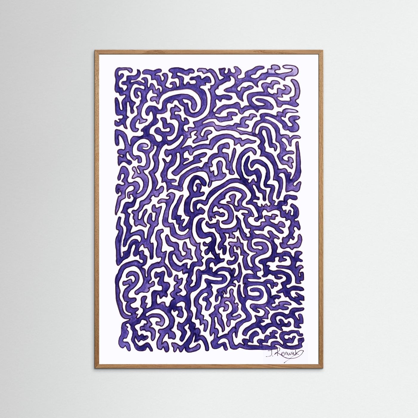 Journey of Imperfections, violet - no. 933 