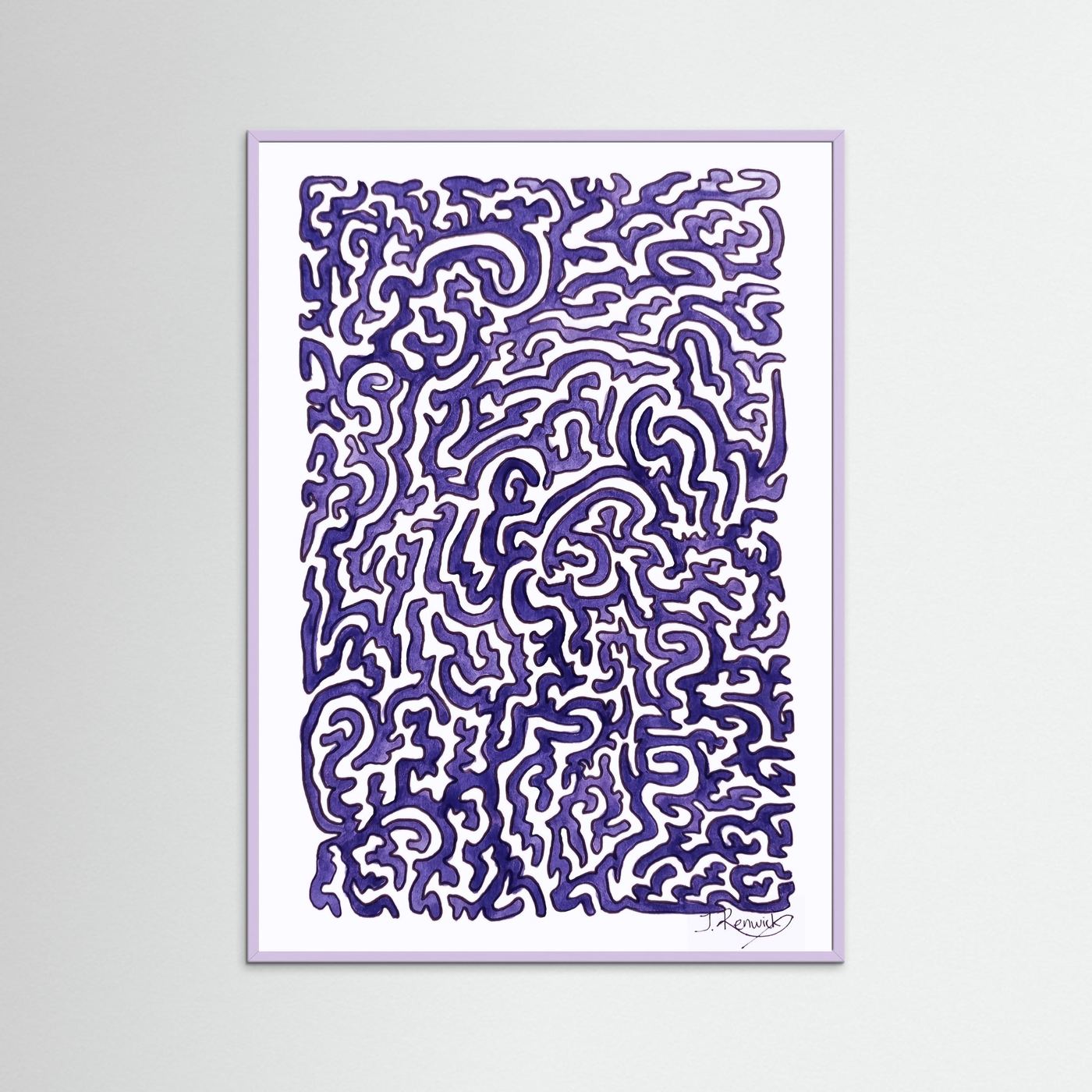 Journey of Imperfections, violet - no. 933 