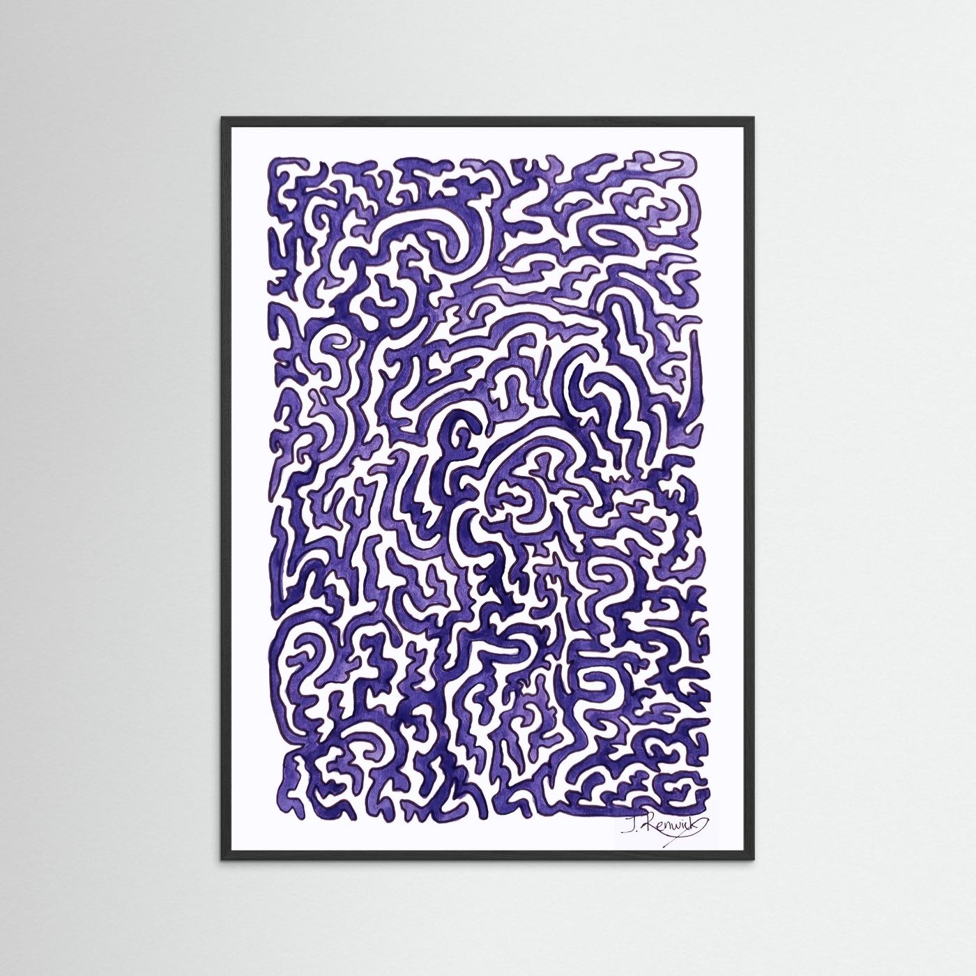 Journey of Imperfections, violet - no. 933 