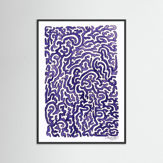 Journey of Imperfections, violet - no. 933 