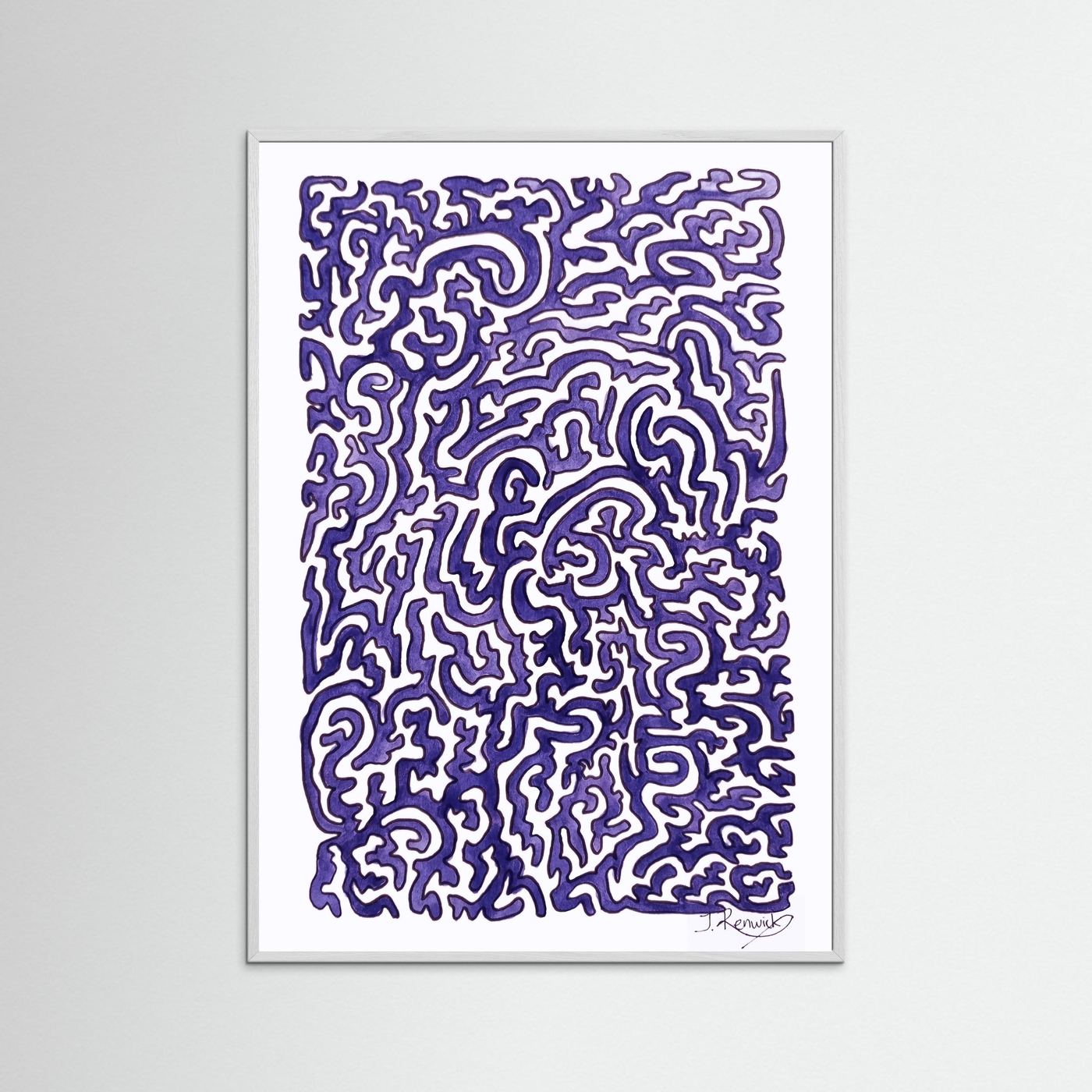 Journey of Imperfections, violet - no. 933 