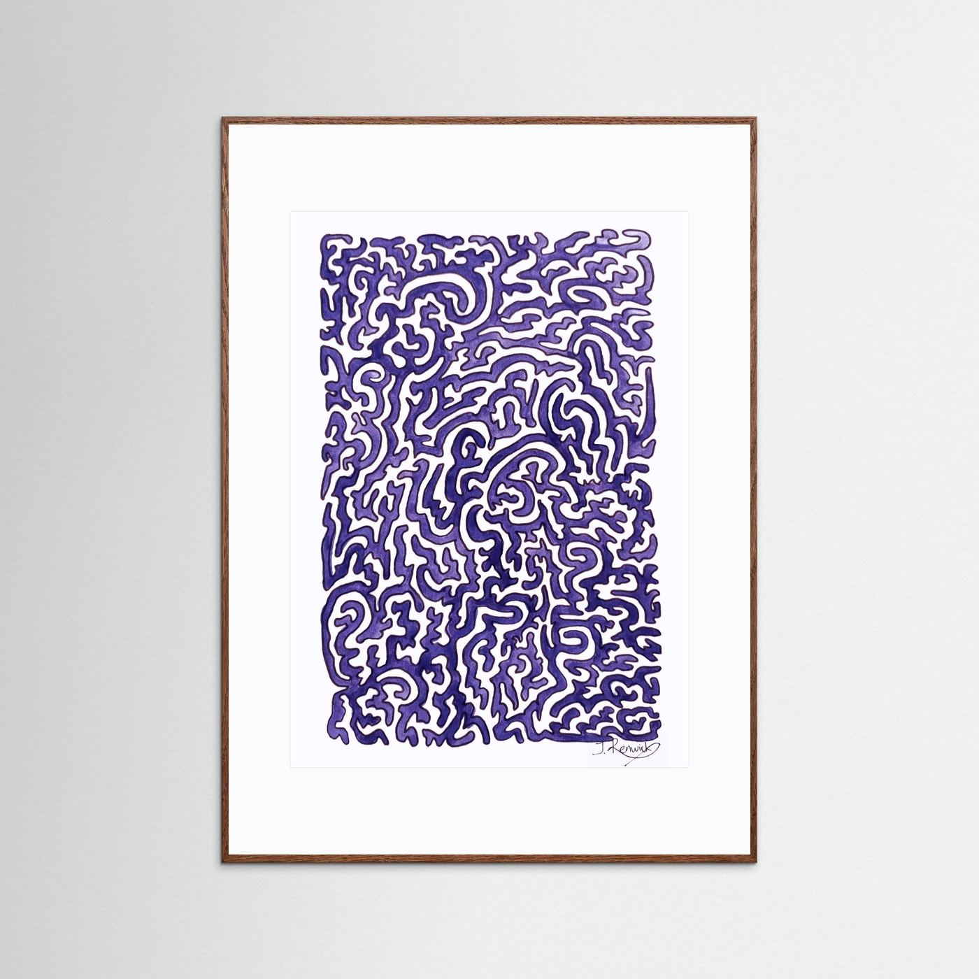Journey of Imperfections, violet - no. 933 