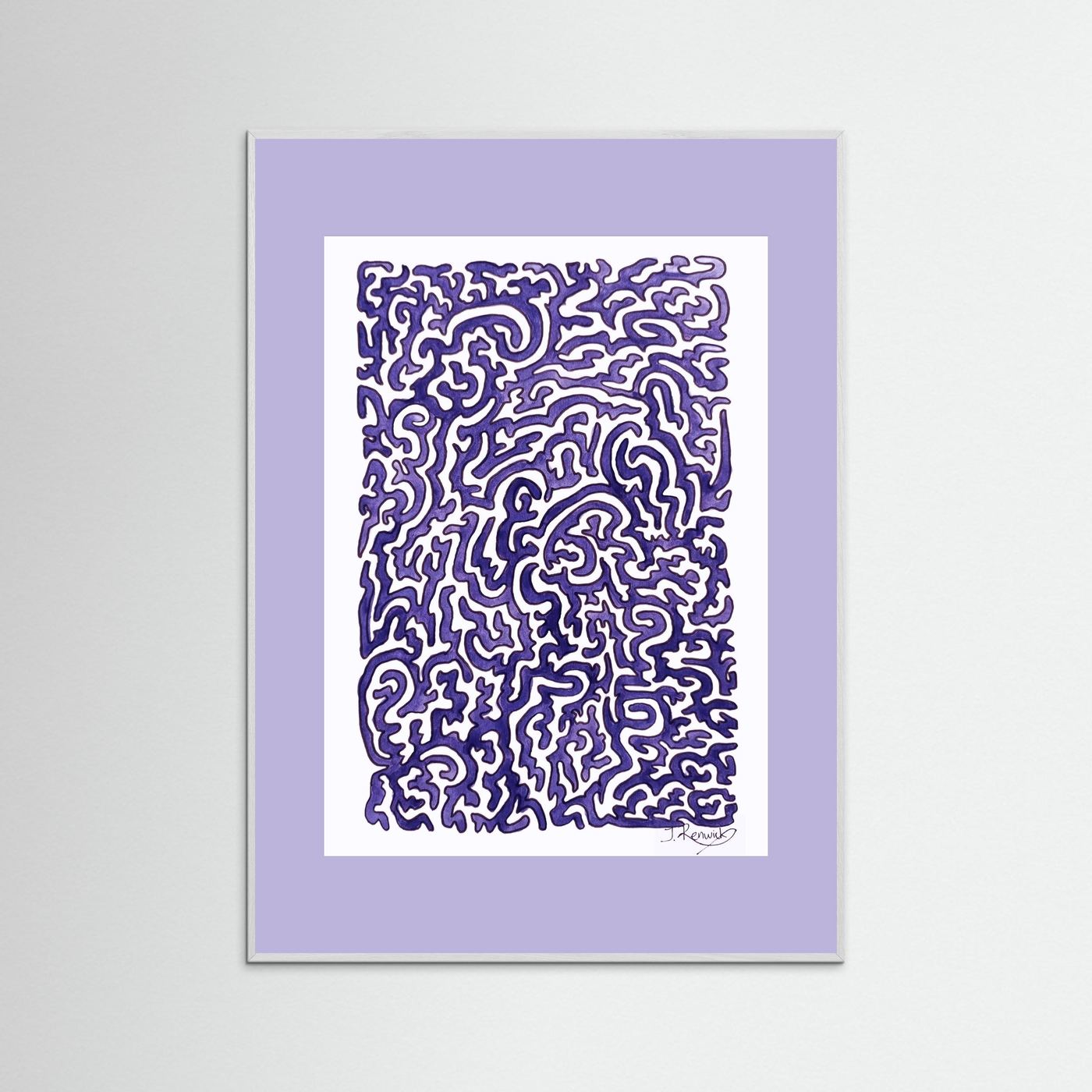 Journey of Imperfections, violet - no. 933 